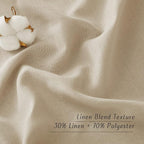 NICETOWN Rustic Linen 144 inch Long Curtains - Image 7