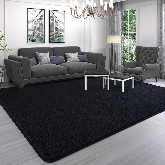 AROGAN Modern Shag Area Rug for Bedroom, 4x6 Feet Washable for Living Room - Image 8