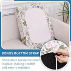 hyha Printed Couch Cushion Covers, Floral Sofa Covers Washable - Image 3