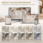 UERMEI 4x6 Area Rug Living Room Rugs - Image 4