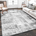 Rugflix 5x7 Large Area Rugs for Living Room, Abstract Washable Rug, Stain by RugflixAreaRugs