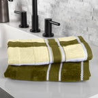 Home Bedford Bathroom Towels Set, Bathroom Accessories, Green, Set of 6