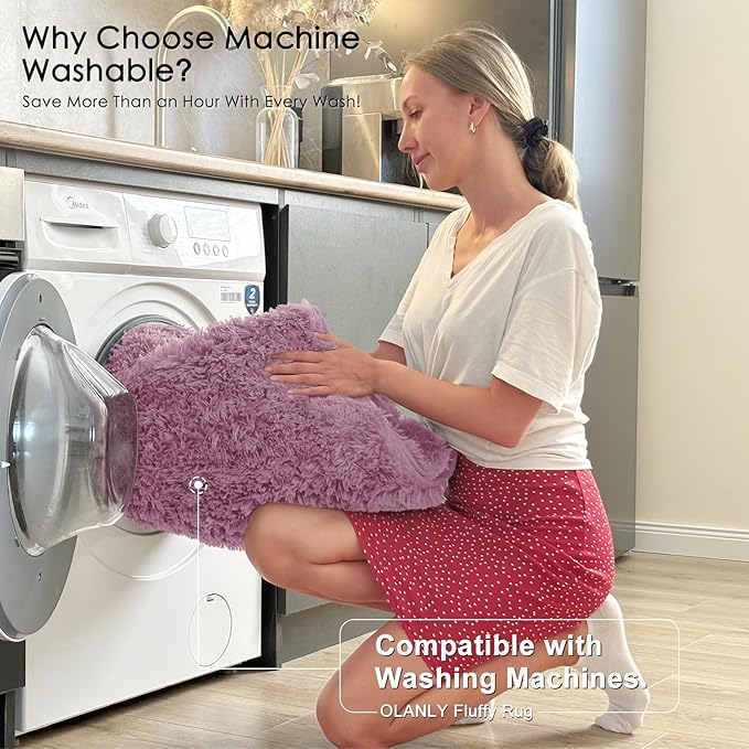 OLANLY 6x9 Machine Washable Large Area Rugs - Image 2
