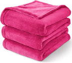 BEDELITE Fleece Blanket Twin Size Hot Pink Valentines Throw Blankets - Image 9
