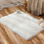 MIULEE Fluffy Rug Soft Shaggy Faux Fur Area Rug Luxury Plush Rectangle Carpet by MIULEE