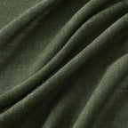MIULEE Olive Green Linen Curtains 72 Inch Length - Image 4