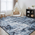 Rugflix 8x10 Area Rugs for Living Room, Washable Large Rug Stain-Resistant Low - Image 8