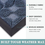 Bulijojo Sturdy Front Entrance Doormats, Durable Heavy Duty Welcome Mat - Image 3
