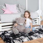 Pionblank Fluffy Runner Rugs for Bedroom 2x6, Modern Shaggy Area Rug for - Image 3