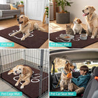 Smiry Dog Door Mat for Muddy Paws, Absorbent Dirt Trapper Non Slip Quick Dry - Image 8