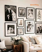 11x14 Black Picture Frames Set of 4, Gallery Wall, Poster Frame