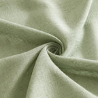 MIULEE Sage Green Linen Curtains 72 Inch Length - Image 8