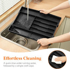 Lifewit Expandable Silverware Drawer Organizer, Utensil Tray for Kitchen
