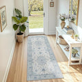 Area Rugs 2'x6' Runner Rug Non Slip Washable by RELEANY