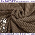 ZNSAYOTX Super Stretch Chair Slipcover Universal Sofa Chair Covers - Image 8