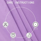 LEMOMO Lavender Thermal Blackout Curtains/52 x 72 Inch/Set of 2 Panels Room - Image 4
