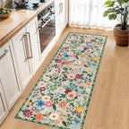 Runner Rug for Entryway: 2.6x8 Kitchen Rugs Non Slip Washable Ultra-Thin Soft - Image 6