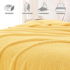 Whale Flotilla King Size Fuzzy Fleece Blanket - Image 8