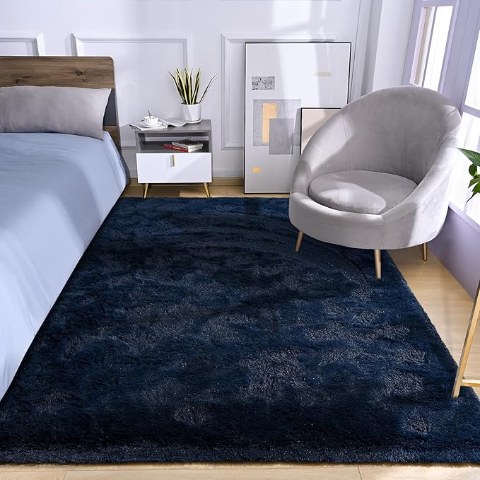 Amearea Shag Fluffy Area Rug for Kids Bedroom Living Room, Extra Soft and Fuzzy - Image 2