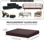 Outdoor Cushion Covers Set, Replacement - Image 2