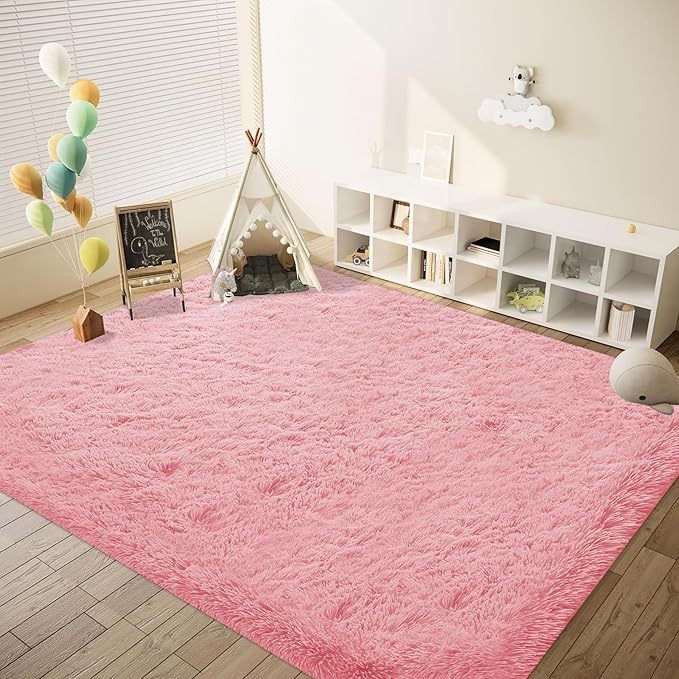 6x9 Area Rug for Living Room: Fluffy Shag Soft Washable Rugs Large Fuzzy Plush - Image 5