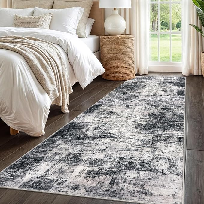 IOHOUZE Abstract Runner Rug 3x8 Ft Washable Runners - Image 8