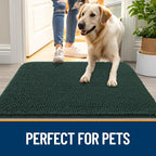 OLANLY Dog Door Mat for Muddy Paws 59x35, Absorbs Moisture and Dirt, Absorbent - Image 6