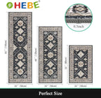 HEBE Boho Kitchen Rug Sets 3 Piece - Image 2