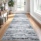 Lansny Modern Abstract Runner Rug 2.6x10 by lansny