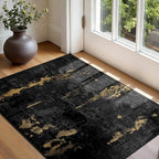 Washable Area Rugs 3'x5' Non-Slip Modern Abstract Soft - Image 3