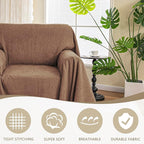 MYSKY HOME Oversized Armchair Couch Cover - Image 2