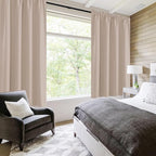 DWCN Blackout Curtains Thermal Insulated, Energy Saving & Noise Reducing - Image 2