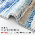Lansny Modern Abstract Runner Rug 3x18 - Image 4