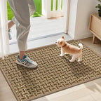 LEKEEPGO Door Mat Indoor Entrance 17"x29", Absorbent Indoor Door Mat, Non Slip by LEKEEPGO