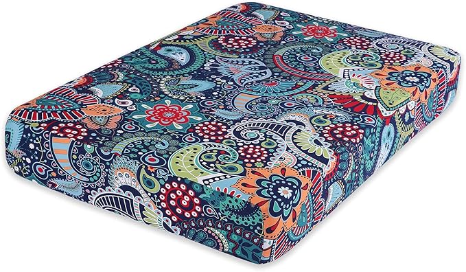 hyha Printed Couch Cushion Covers, Floral Sofa Covers Washable by hyha