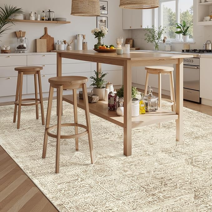 Soalmost Washable Area Rug 8x10, Large Soft Rugs - Image 2