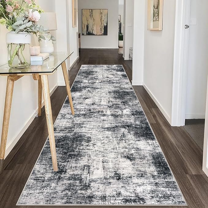IOHOUZE Abstract Runner Rug 3x10 Ft Washable Runners - Image 8