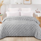 Exclusivo Mezcla Queen Size Flannel Fleece Blanket, Super Soft and Warm - Image 3