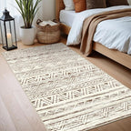 2x4 Washable Entryway Runner Rug: Moroccan Small Area Rug Soft Non Slip Door Mat - Image 9