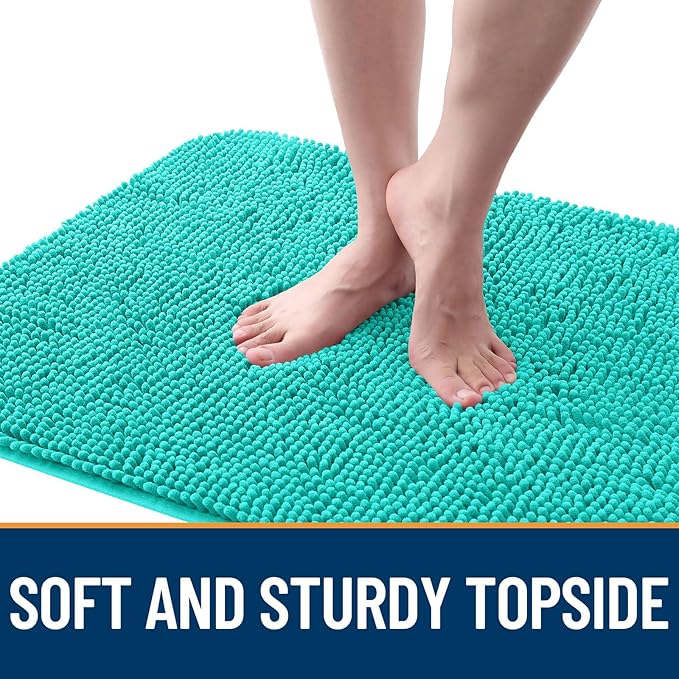 OLANLY Dog Door Mat for Muddy Paws 47x24, Absorbs Moisture and Dirt, Absorbent - Image 4