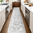 Washable 2'6''x12' Runner Rug - Image 4