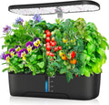 Hydroponics Growing System Kit 12 Pods Indoor Herb Garden with Grow Light