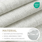Joydeco Blackout Curtains for Bedroom - Image 2