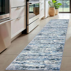Lansny Modern Abstract Hallway Runner Rug - Image 2