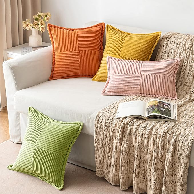 MIULEE Spring Decorative Lumbar Throw Pillow Covers - Image 4