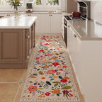 Rugcomf Runners for Hallways Kitchen Runner Rug Non Slip 2'x 10' Long Washable - Image 2
