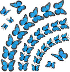 60Pcs Monarch Butterfly Decorations, Monarch Wall Stickers