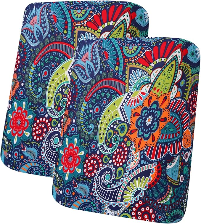 hyha Printed Couch Cushion Covers, Floral Sofa Covers Washable by hyha