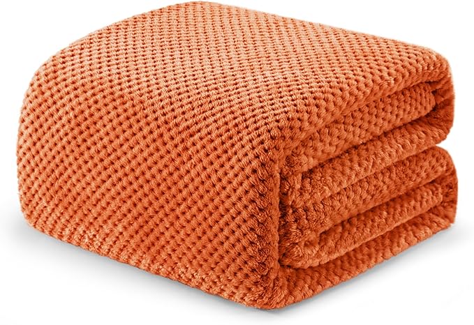 Exclusivo Mezcla Fleece Bed Blanket Queen Size, Super Soft and Warm Blankets by ExclusivoMezcla