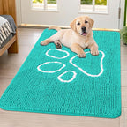 Smiry Dog Door Mat for Muddy Paws, Absorbent Dirt Trapper Non Slip Quick Dry by Smiry